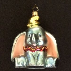 Christopher Radko, rare, Dumbo Christmas ornament